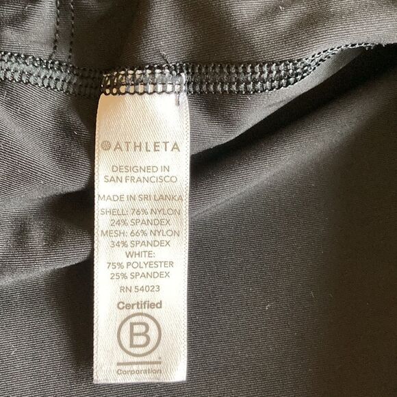 Athleta HIIT IT Mesh Capri - Picture 8 of 12